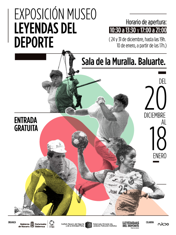 La exposici&oacute;n "Leyendas del Deporte" re&uacute;ne en Pamplona m&aacute;s de 200 piezas &uacute;nicas de grandes hitos deportivos nacionales e internacionales